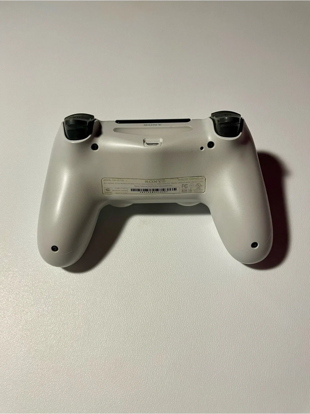 Sony PS4 DualShock 4 Wireless Controller Glacier White V2 CUH-ZCT2U Good Tested